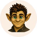 Dovik avatar - friendly mascot with big ears